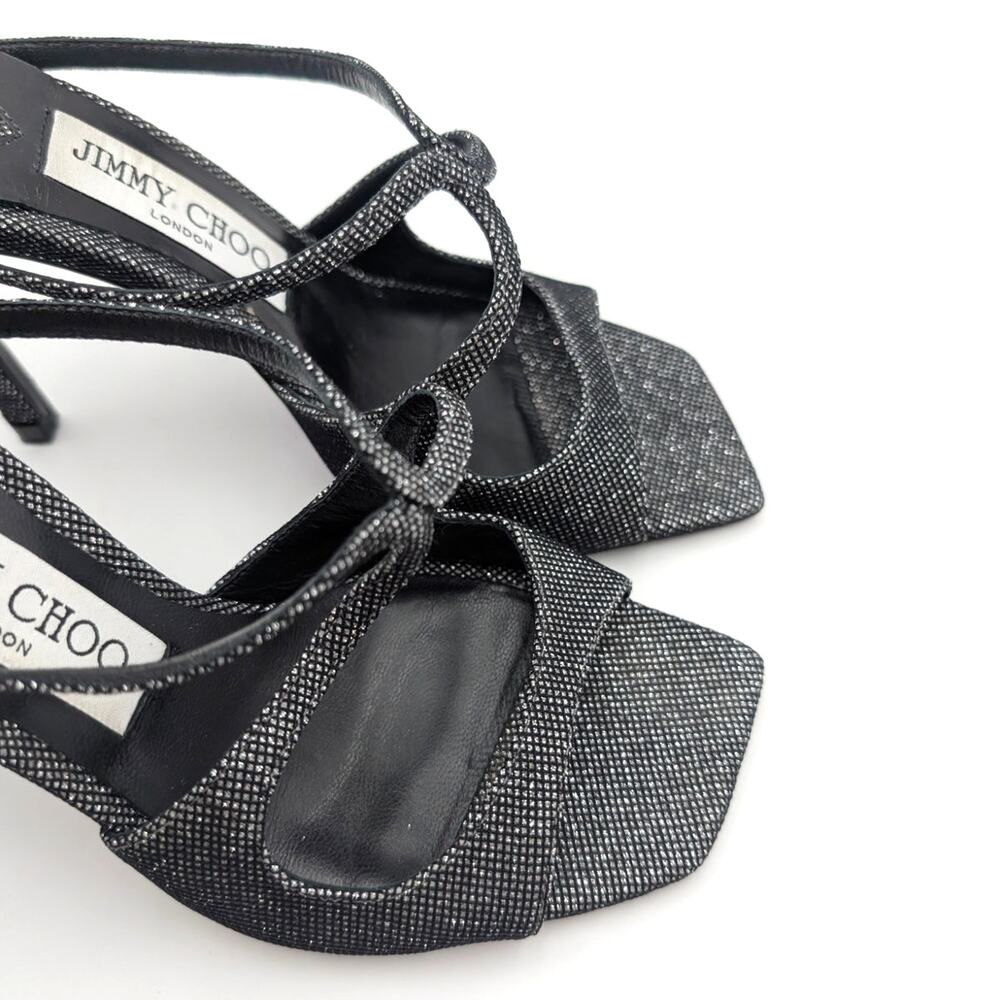 Jimmy Choo Anise Strappy Stiletto Heel Sandal Women's Cosmo Size US5 EU35 - Picture 11 of 11
